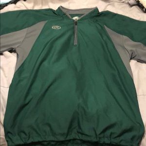 Men’s 1/4 zip baseball pull over